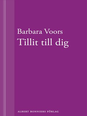 cover image of Tillit till dig